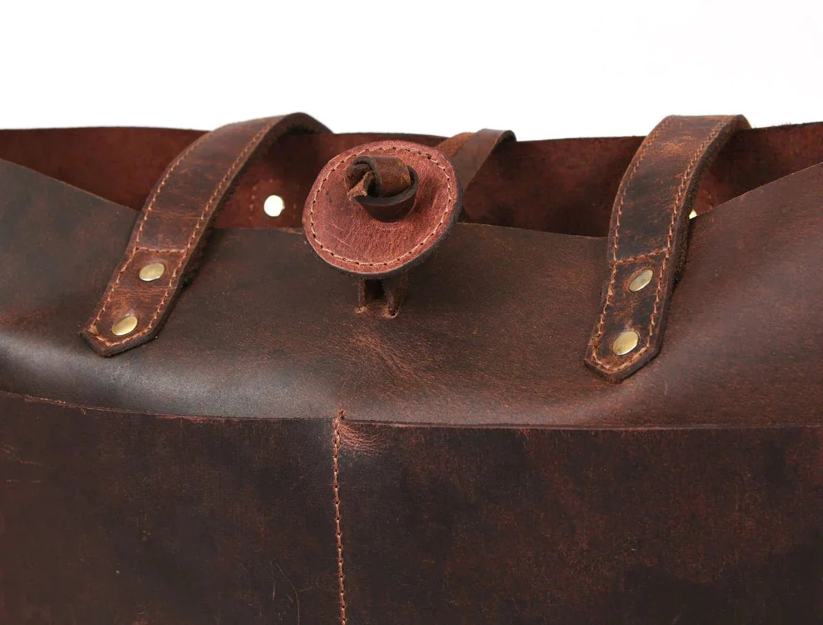 Leather Willow Tote www.Shopthatapp.com