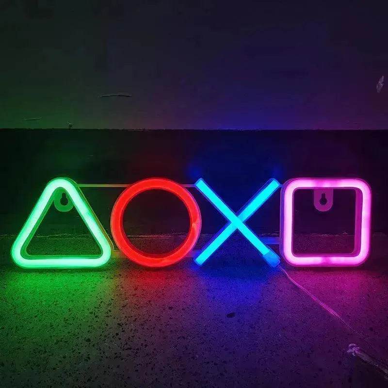 LED Game Machine Symbol Neon Light Modeling Light Color Light - Velora