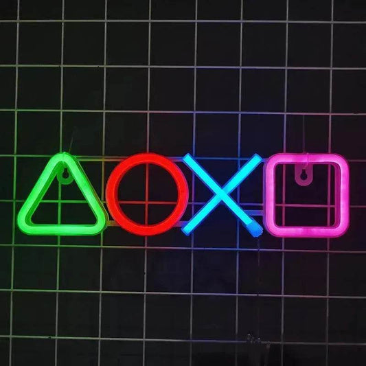 LED Game Machine Symbol Neon Light Modeling Light Color Light - Velora