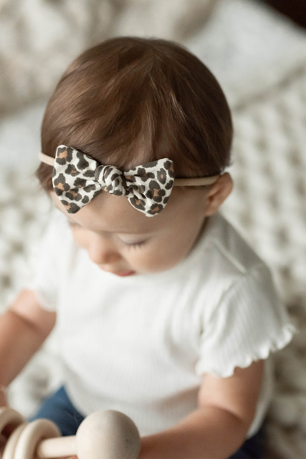 Square Knot Baby Bows | Over 30 Colours Available - Velora