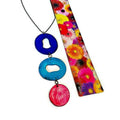 Long Colorful Statement Pendant Necklace - Velora Luxury Fashion