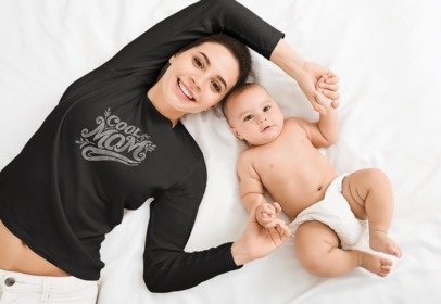 Cool Mom Rhinestone Shirt – Stylish Mom Sparkle Bling Apparel | Bling Dazzel