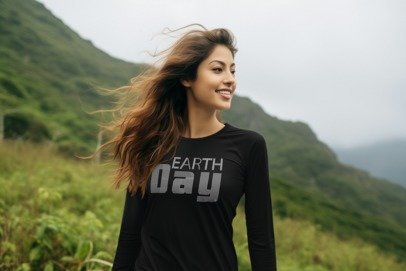 Earth Day Rhinestone Shirt – Eco Sparkle Bling Apparel | Blingdazzel
