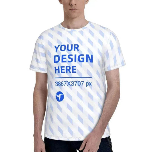 Loose And Comfortable Men's Short Sleeve Full Width T-shirt - Velora