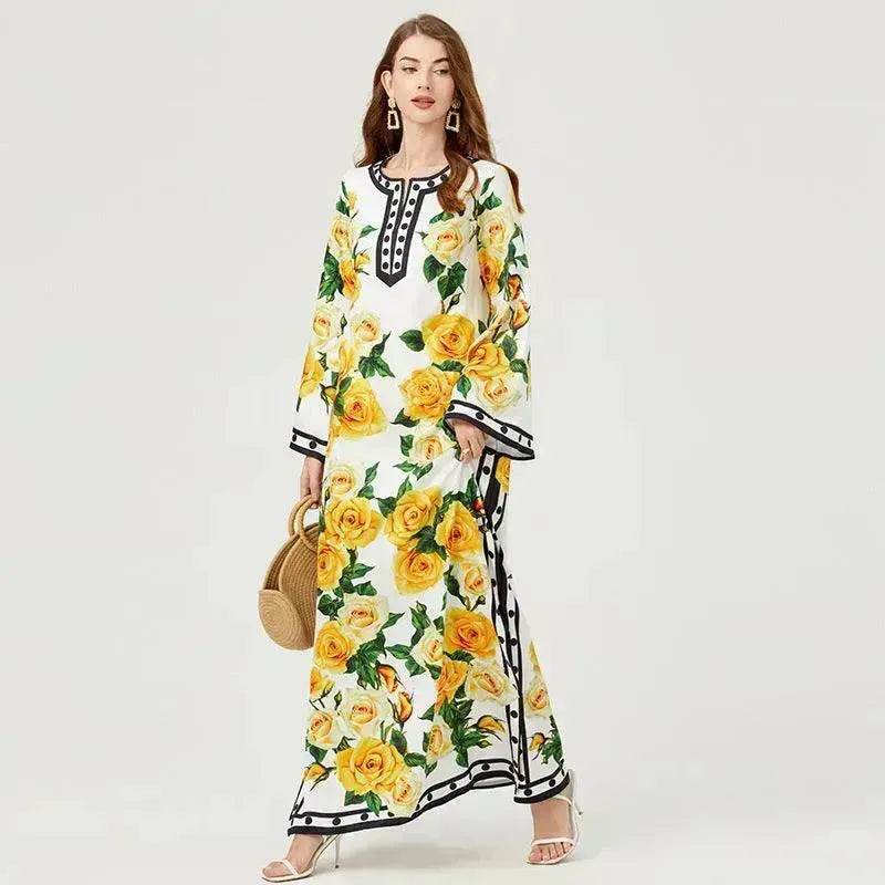 Loose Bohemian Holiday Dress Women