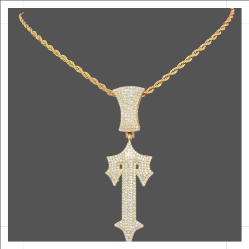 Lost and Found Jewelers Luxury Gold T Necklace - Velora Luxury Fashion
