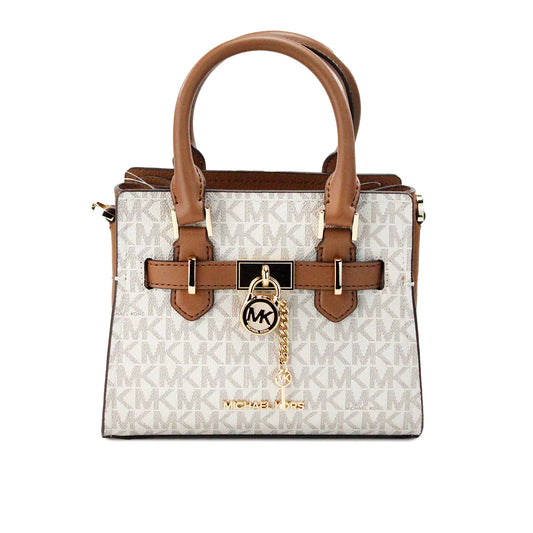 Michael Kors Hamilton Vanilla Mini Satchel