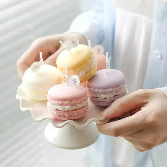 Macaron Scented Candle Photo Props - Velora