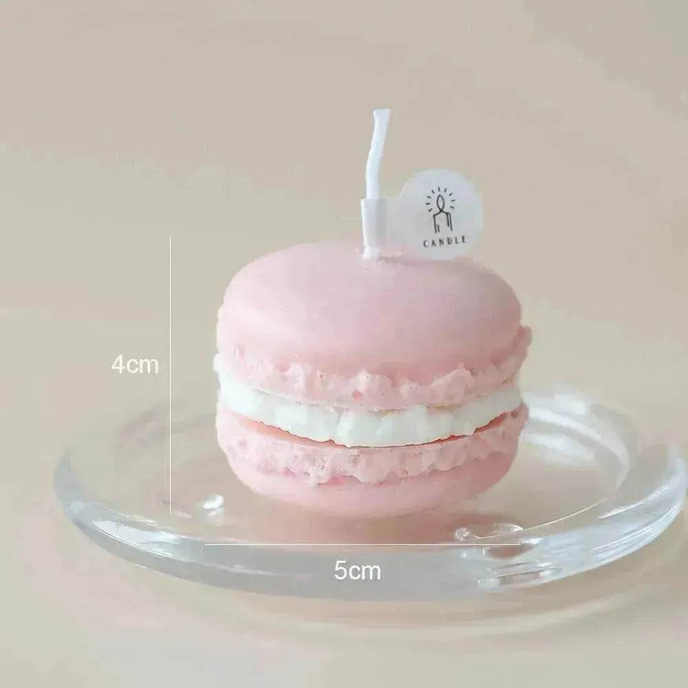 Macaron Scented Candle Photo Props - Velora