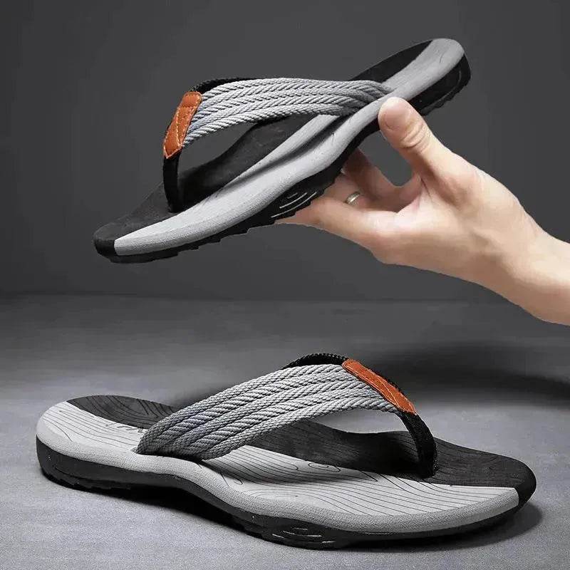 Men's Non Slip Beach Sandals For External Wear - Velora