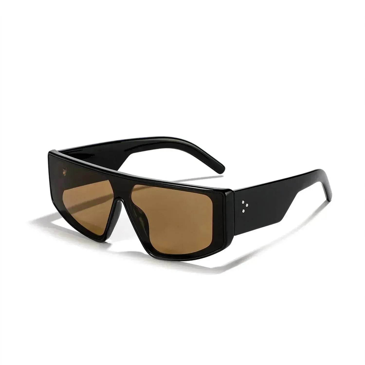 Men's Oversized One-piece Sunglasses Rivet - Velora