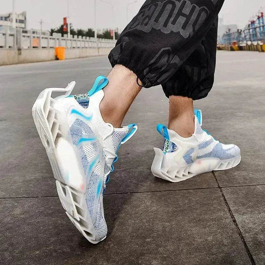 Men's Shoes Spring New Gym Mesh Shoes Casual Running Shoes Trendy Shoes Student Sports Shoes - Velora