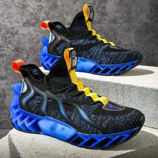 Men's Shoes Spring New Gym Mesh Shoes Casual Running Shoes Trendy Shoes Student Sports Shoes - Velora