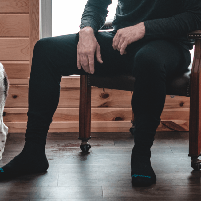 Men's 100% Merino Wool Long Underwear Base Layer Leggings 260 GSM - Heavyweight Woolove Apparel