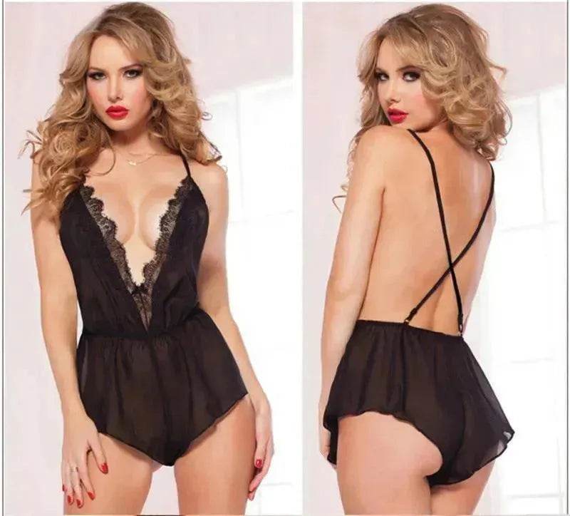 Mesh see-through lingerie