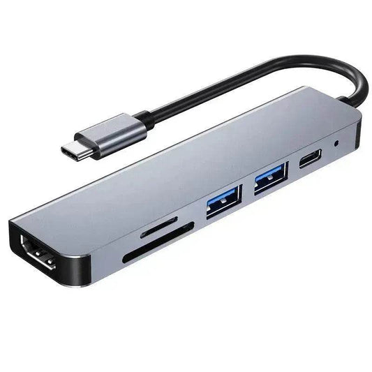 Multi Function Dock 4K HD USB Notebook 6 In 1 - Velora