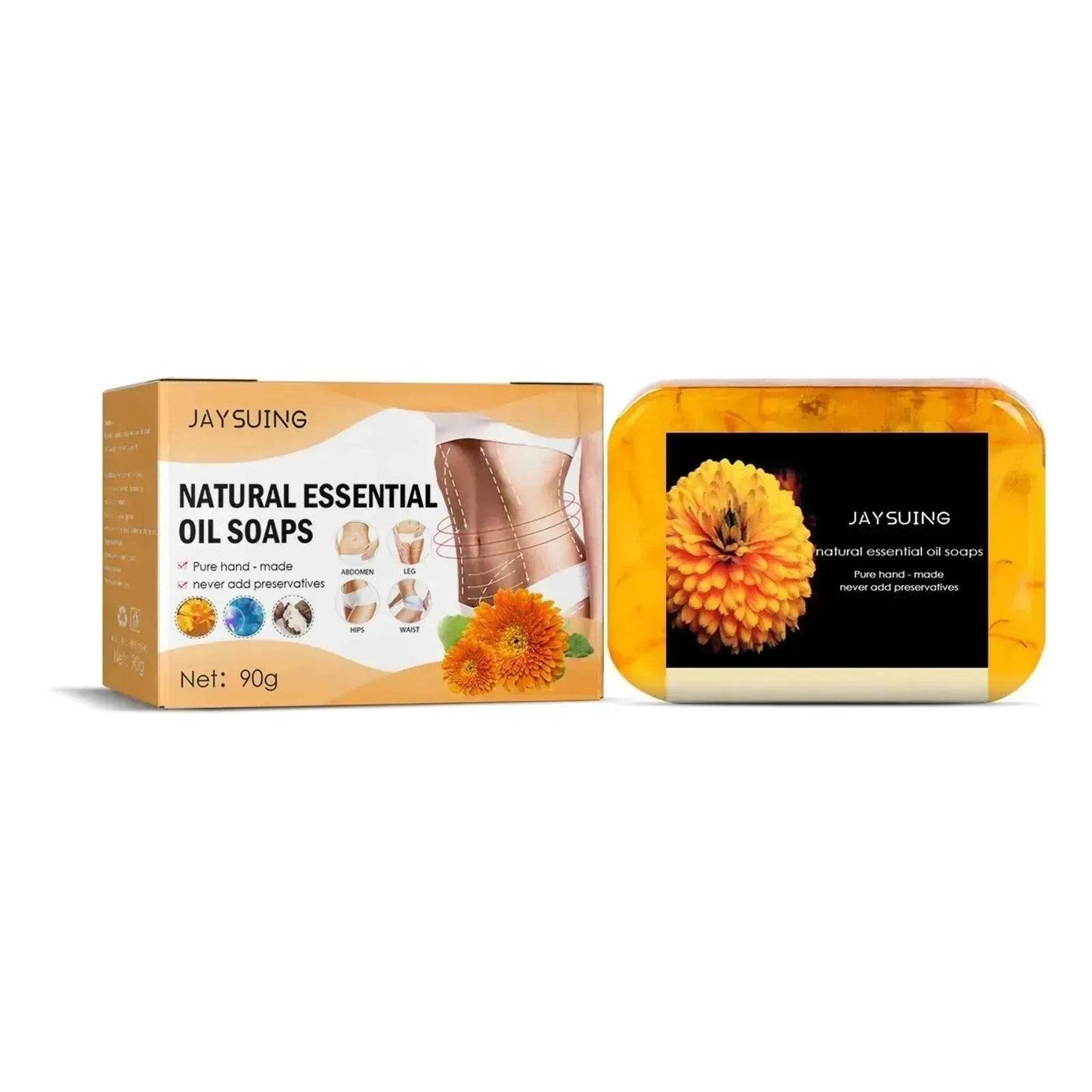 Natural Essential Oil Body Bath Soap Cleans And Tightens The Skin - Velora