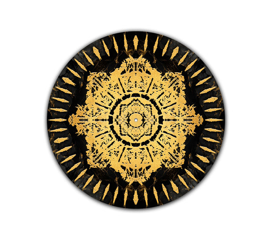 Golden Octagram Turntable Slipmat