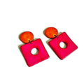 Neon Statement Jewelry Set with Matching Earrings - Velora Luxury Fashion