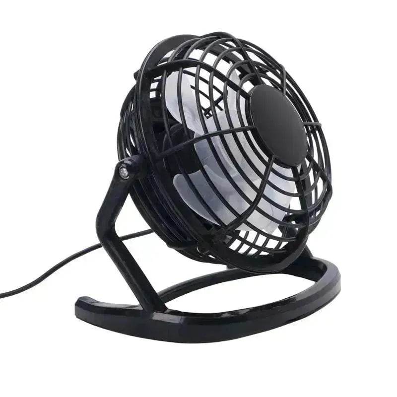 New Mini Portable Super Mute USB Fan Desk Cooling Laptop Notebook PC Fan Cooler Drop Shipping - Velora