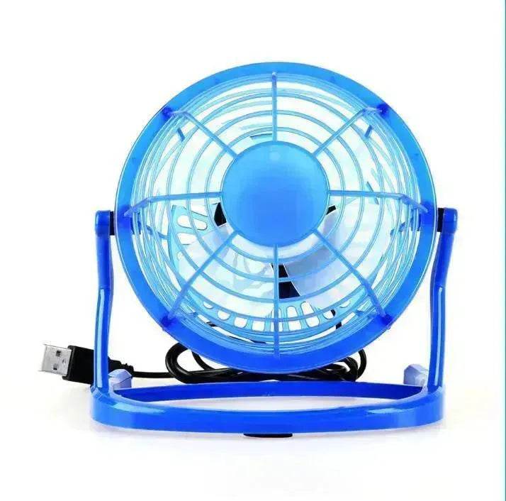 New Mini Portable Super Mute USB Fan Desk Cooling Laptop Notebook PC Fan Cooler Drop Shipping - Velora