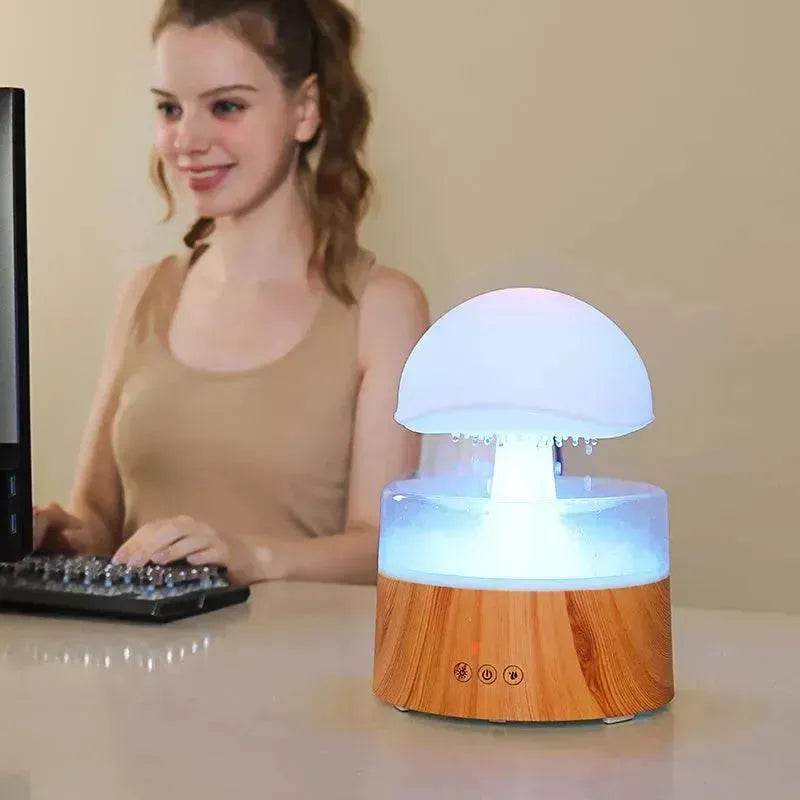 New Rain Cloud Humidifier Aromatherapy Machine Air Humidifier Ultrasonic Aroma Diffuser - Velora
