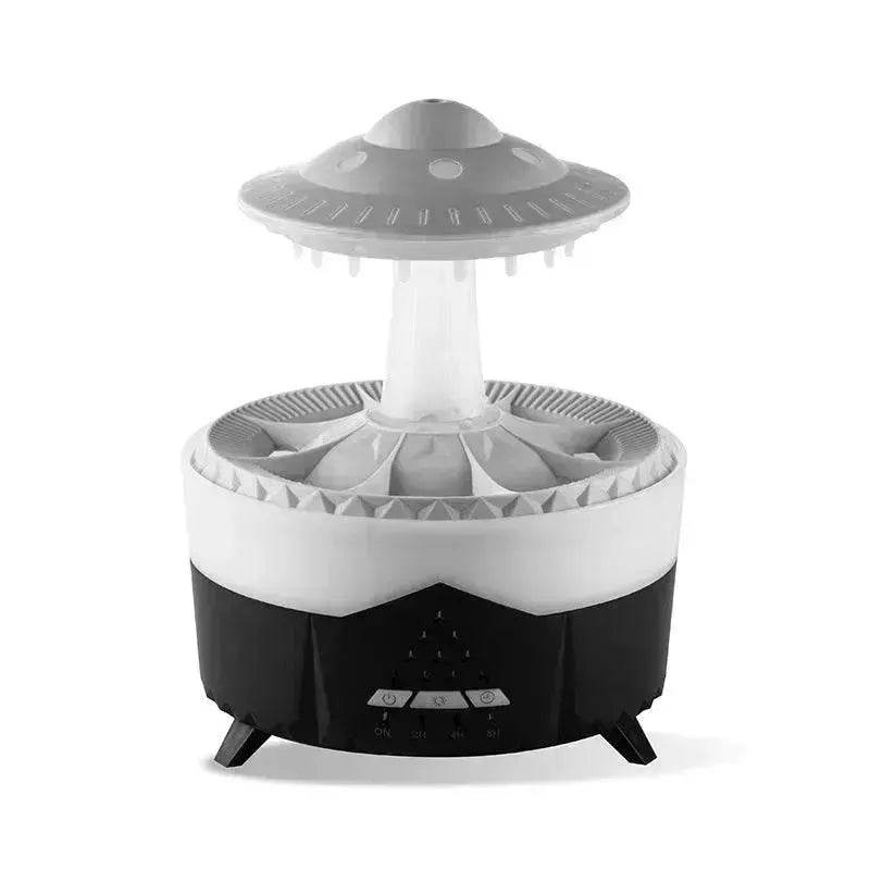 New UFO Raindrop Humidifier Water Drop Air Humidifier USB Aromatherapy Essential Oils Aroma Air Diffuser Household Mist Maker Home Decor - Velora
