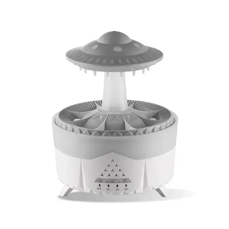 New UFO Raindrop Humidifier Water Drop Air Humidifier USB Aromatherapy Essential Oils Aroma Air Diffuser Household Mist Maker Home Decor - Velora