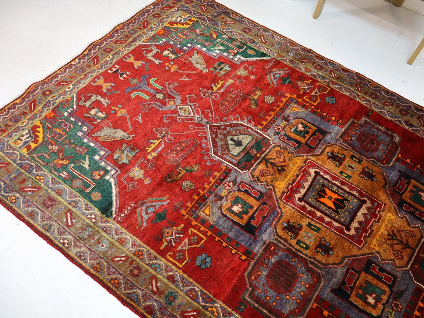 NW Persian Rug | 5' 1” x 9' - Velora