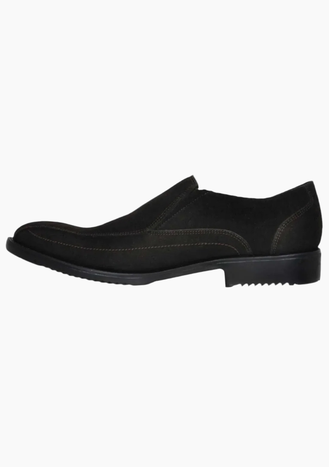 OHM Classic Leather Slip-On Shoes with Cushioned Insole - Velora