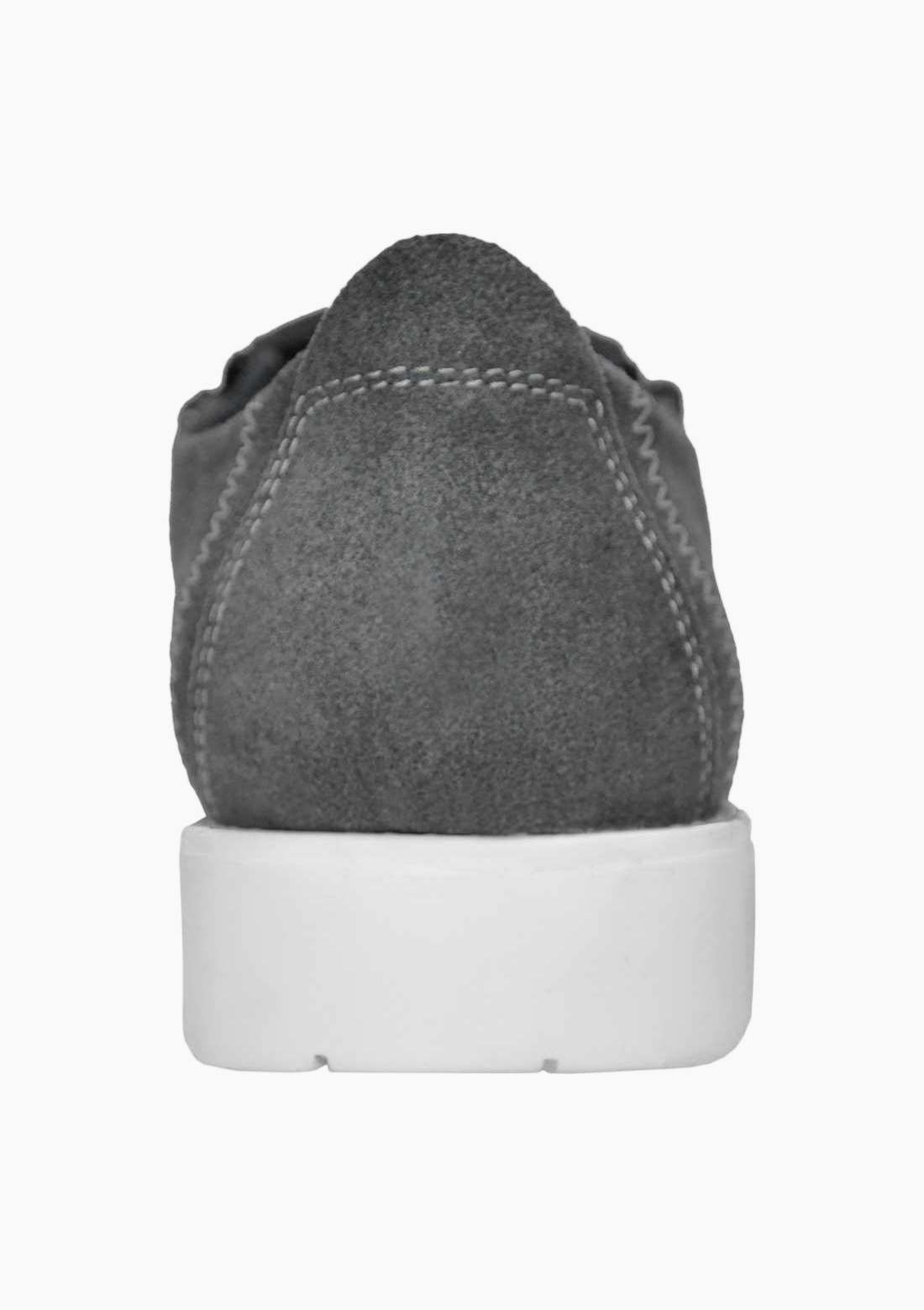 OHM Minimalist Slip-On Stitched Leather Shoes - Velora