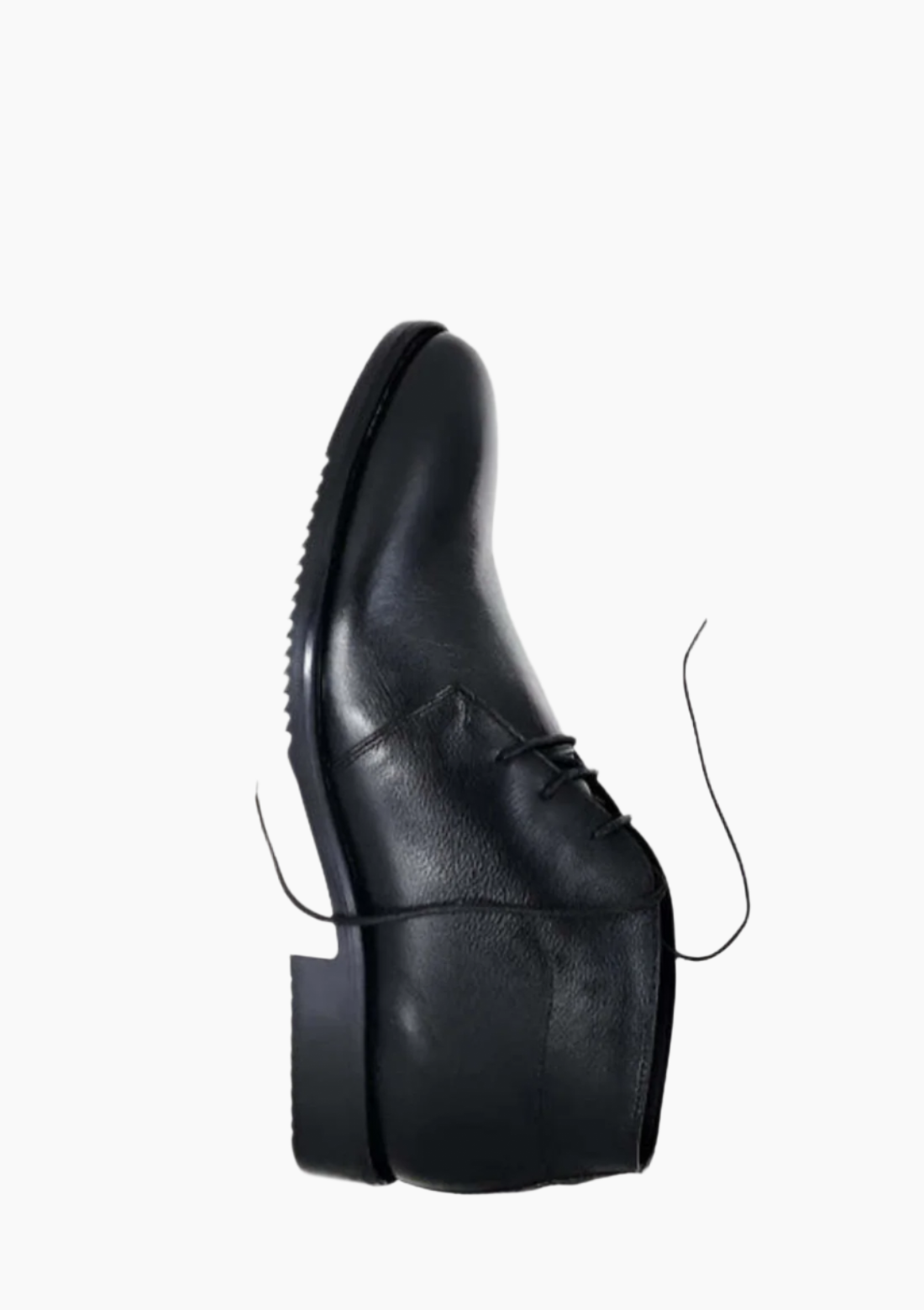 OHM Natural Grained Classic Leather Ankle Boot - Velora