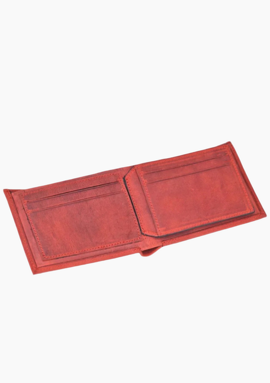 OHM Men's Leather Slim ID Millennial Wallet - Velora