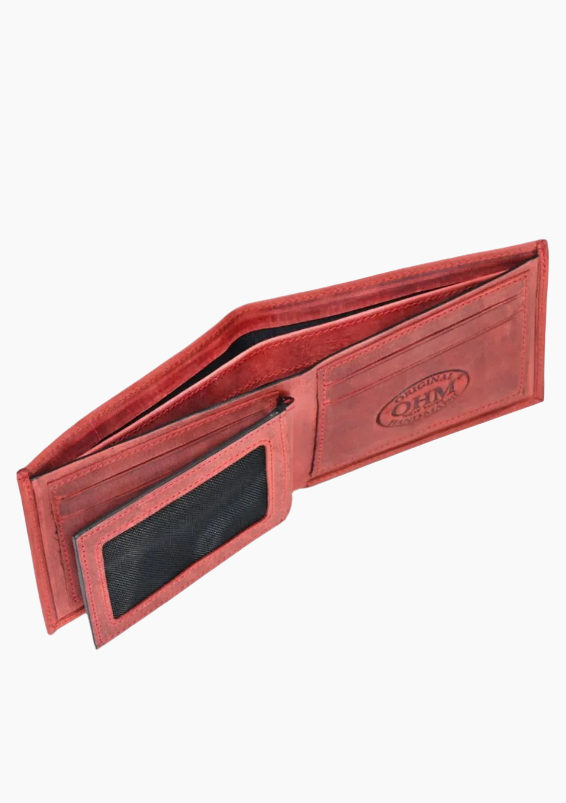OHM Men's Leather Slim ID Millennial Wallet - Velora