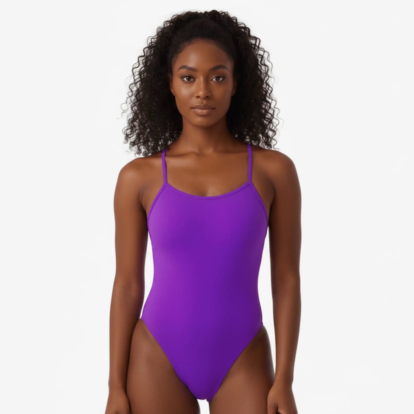 Orchid Open Back Performance Training Swimsuit by Norca