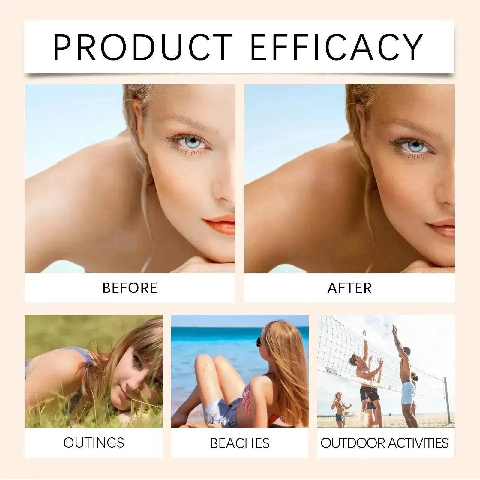 OUHOE Facial Anti-Dark Essence Even Uniform Skin tone Moisturizing Glowing Skin Care Solution - Velora