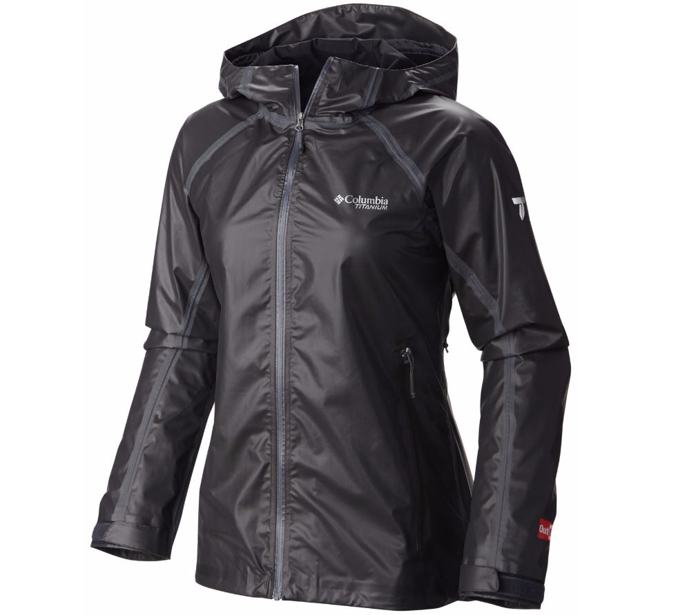 Columbia Womens Titanium Outdry Gold Tech Rain Jackets - Velora