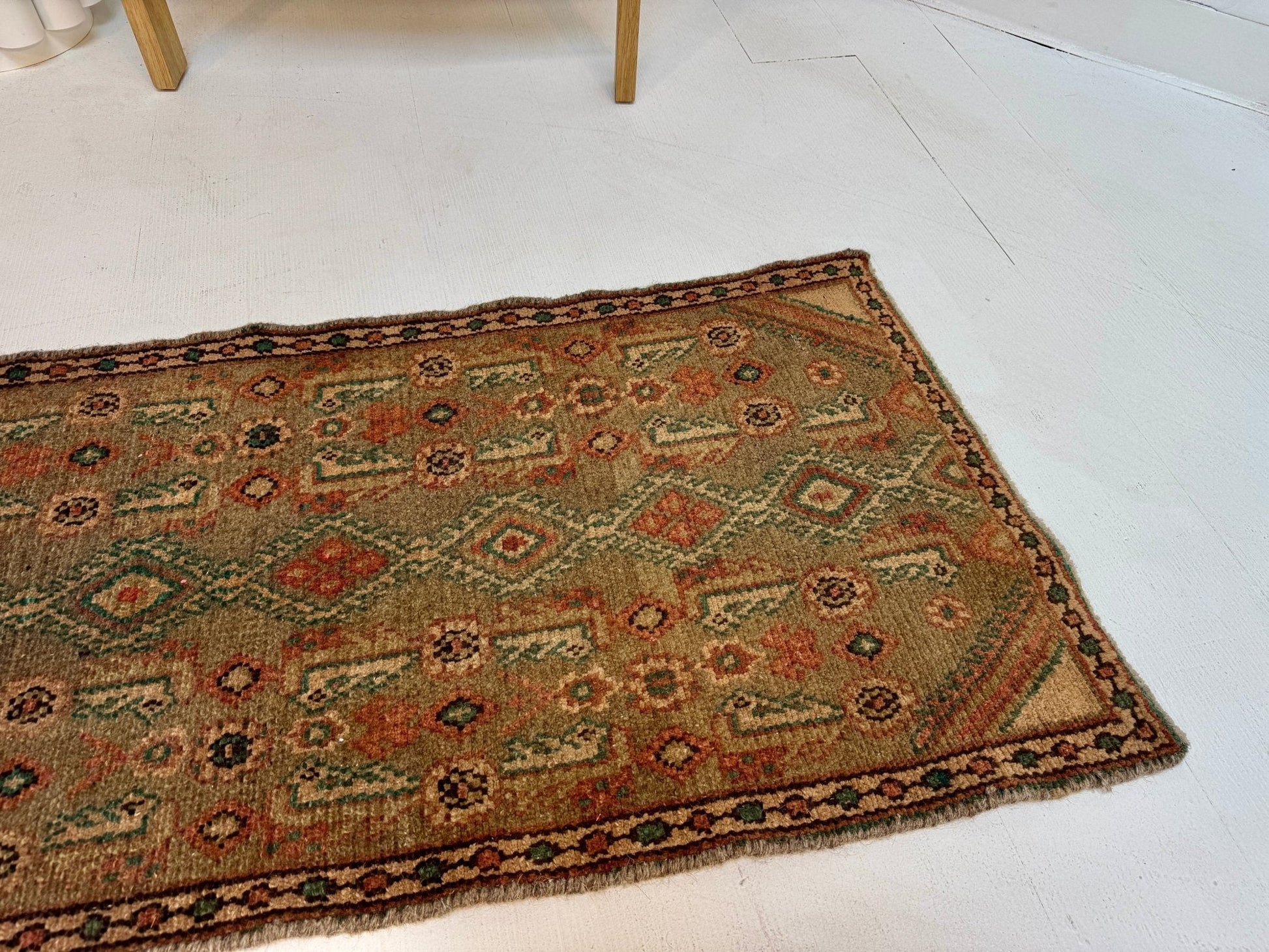 Persian Borujerd Runner Rug | 1' 10” x 6' 5" - Velora
