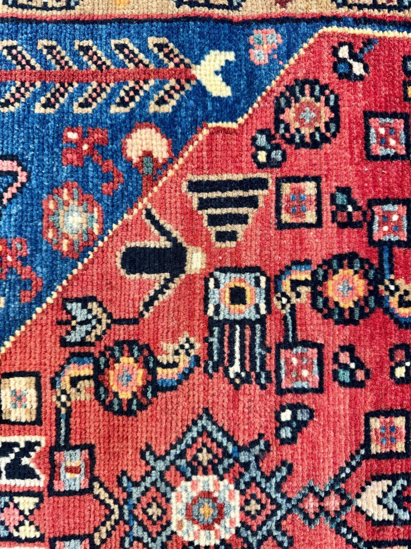 Persian Hamadan Rug | 2' 5” x 4' - Velora