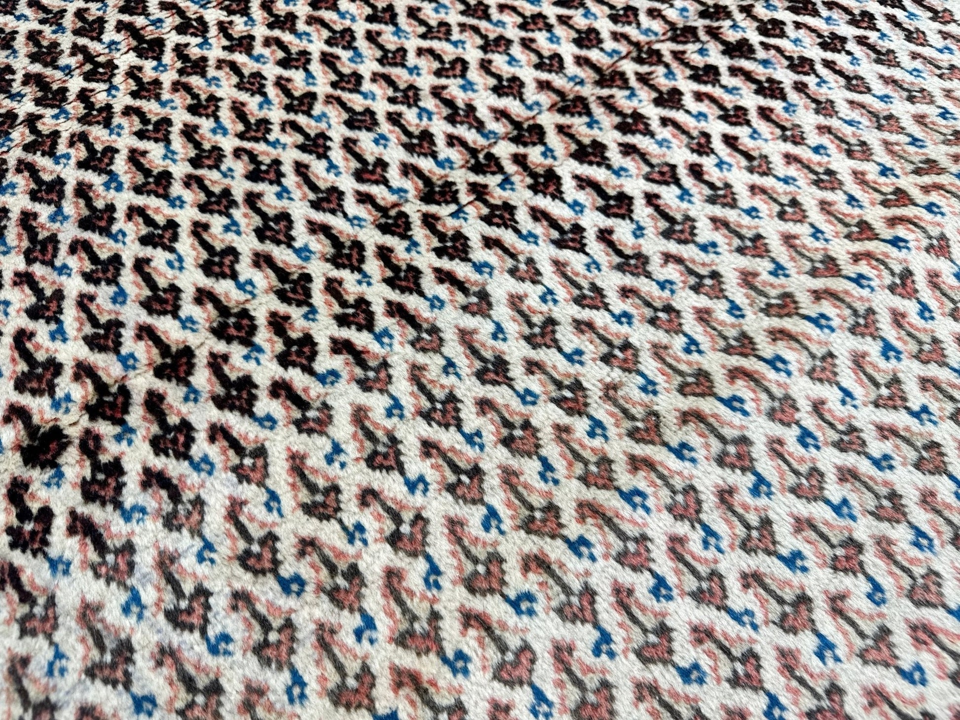 Persian Mir-Boteh Rug | 2' 9” x 4' 3" - Velora