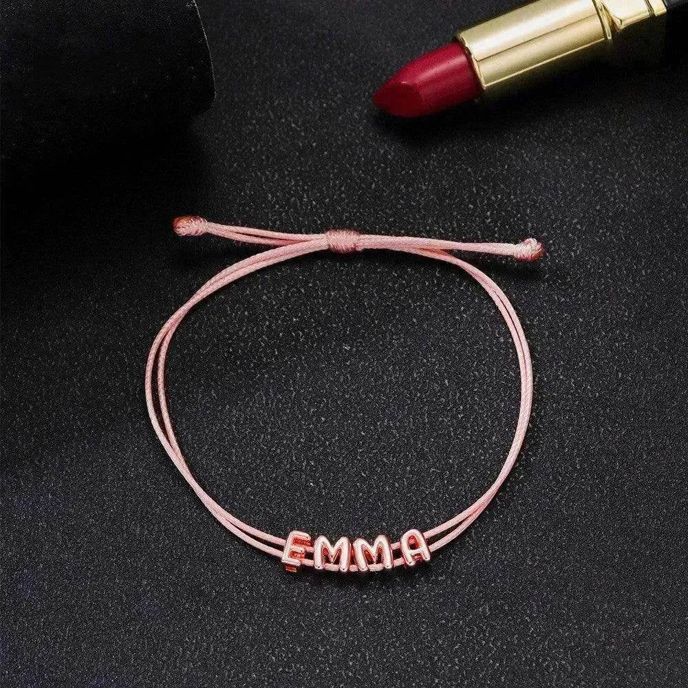 Personalized DIY 26 Letter Woven Hand Rope Versatile - Velora