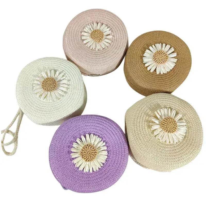 Personalized Simple Straw Bag Women - Velora