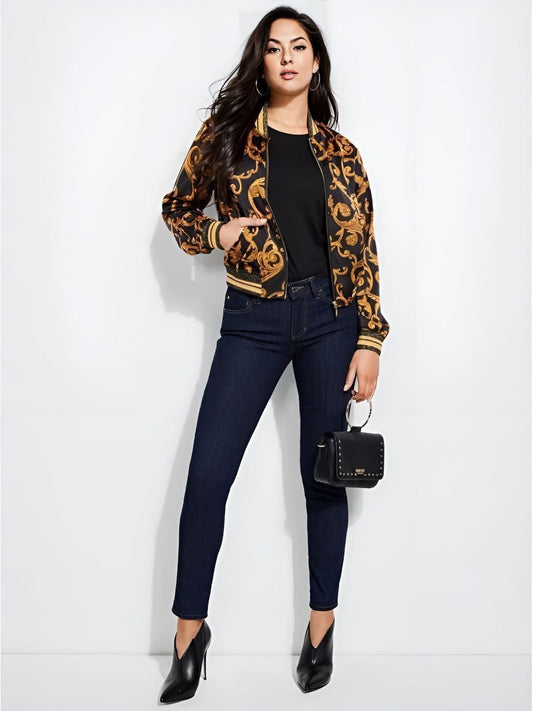 Stylish Bomber Jacket - Velora