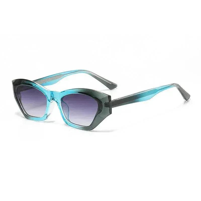 Polygonal Cat's Eye Core Insert TR Sunglasses - Velora