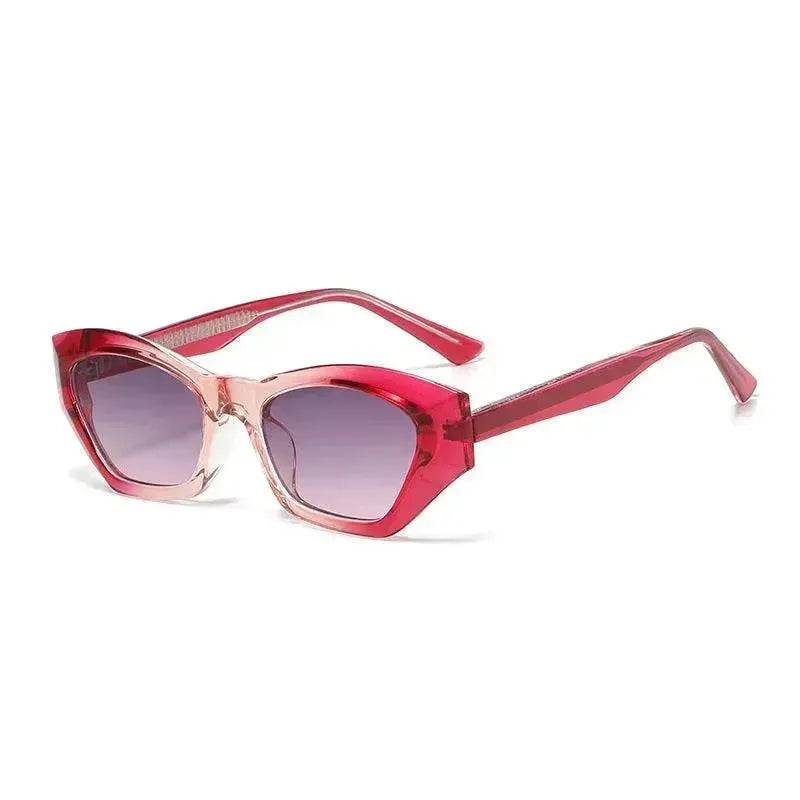 Polygonal Cat's Eye Core Insert TR Sunglasses - Velora