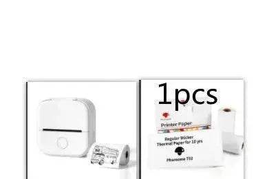 Portable Mini Thermal Label Printer Home Photo Printer Student Wrong Question Printer Bluetooth Mini Label Printer Price Tag - Velora