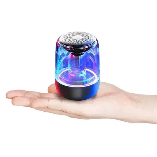 Portable Speakers Bluetooth Column Wireless Bluetooth Speaker Powerful Bass Radio with Variable Color LED Light - Velora