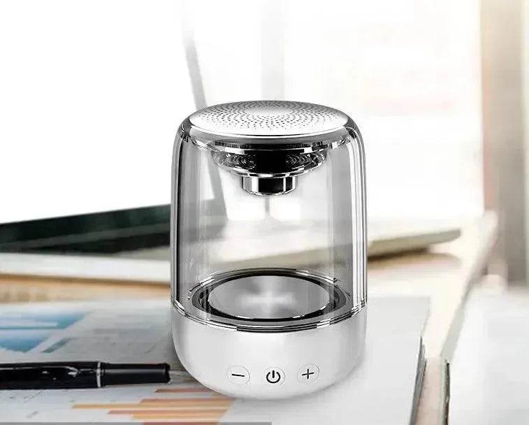 Portable Speakers Bluetooth Column Wireless Bluetooth Speaker Powerful Bass Radio with Variable Color LED Light - Velora