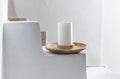 Set of Pottery Candle Holder & Terracotta Ramekin - Velora Luxury Fashion
