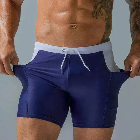 Professional Swimming Trunks With Side Pockets - Velora